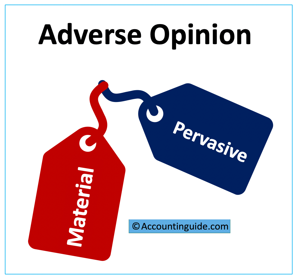 adverse opinion definition example vs disclaimer accountinguide exemption from preparing consolidated financial statements disclosure hbo