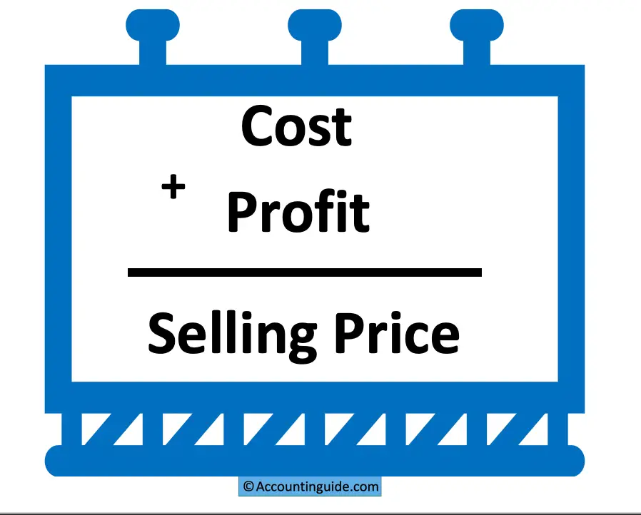 Cost plus Pricing Definition Example Advantage Accountinguide