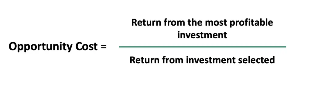 Opportunity Cost Formula Example Analysis Accountinguide