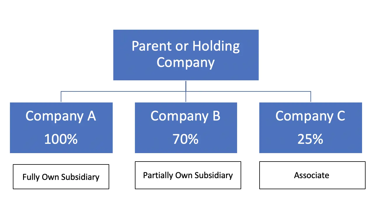 Accounting For Subsidiary Consolidate Equity Method Accountinguide